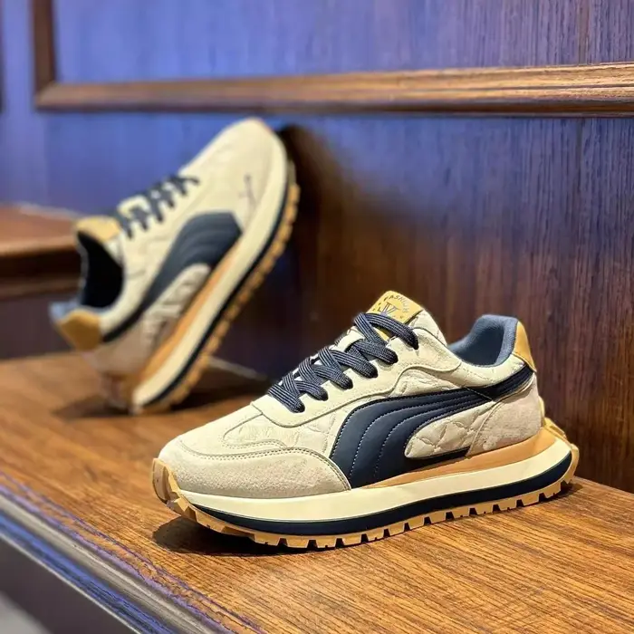 Baskets pour hommes, nouvelle collection quatre saisons, respirantes, décontractées, à lacets, chaussures de sport et de course en plein air pour hommes, chaussures de tennis, zapato