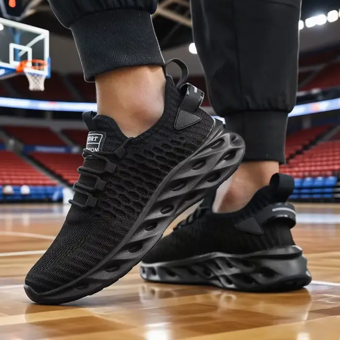 Baskets de basket-ball athlétiques pour hommes