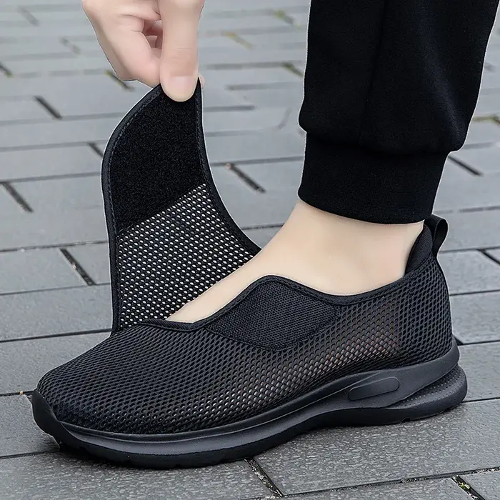 Chaussures orthopédiques décontractées pour pieds larges
