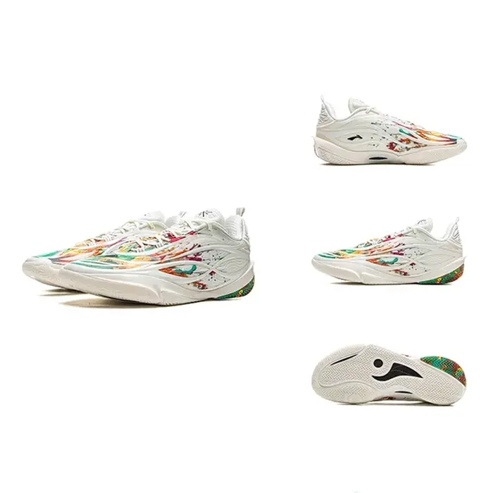 Li-Ning WADE 808 5 ULTRA V2 Chaussures de basket-ball professionnelles pour hommes SUPER BOOM Cushion
