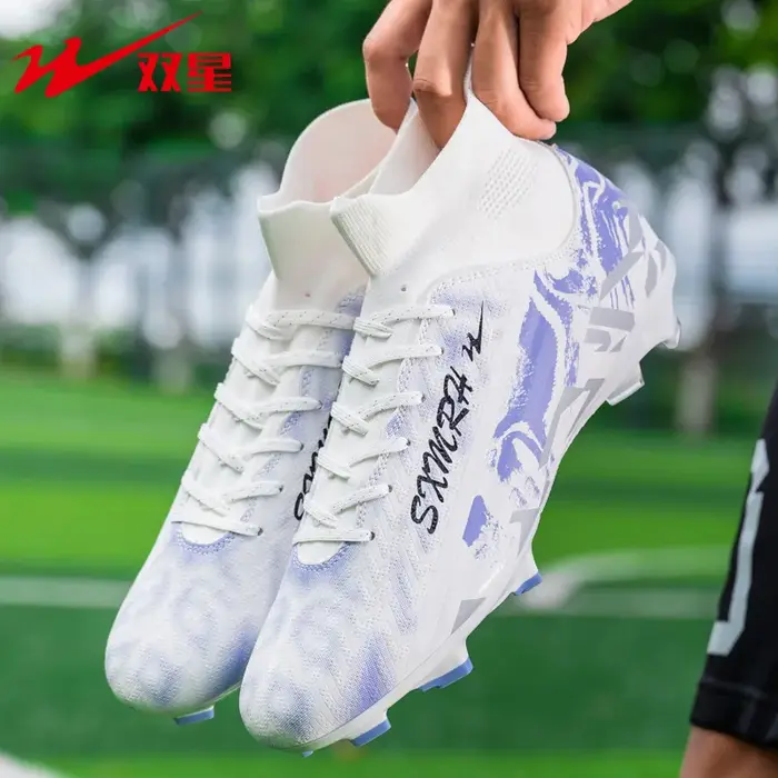 Nouvelles chaussures de football à tige basse pour hommes, femmes, adolescents, étudiants, crampons