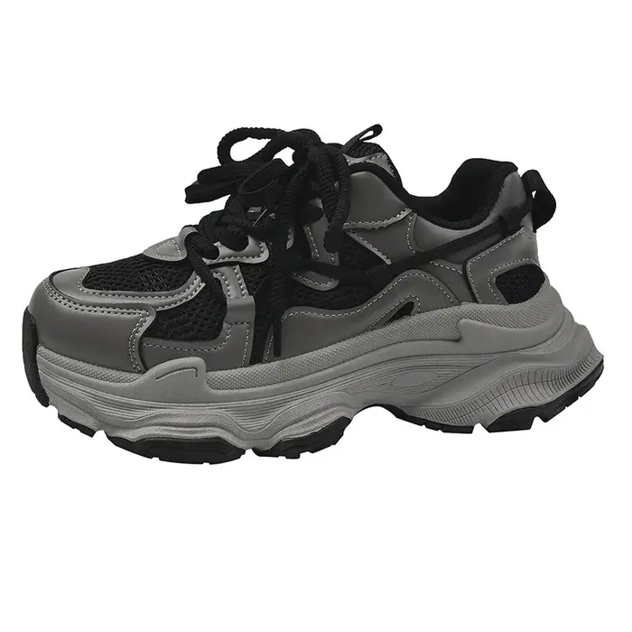 Baskets plateforme épaisses pour femmes, chaussures vulcanisées à semelle épaisse, antidérapantes, e