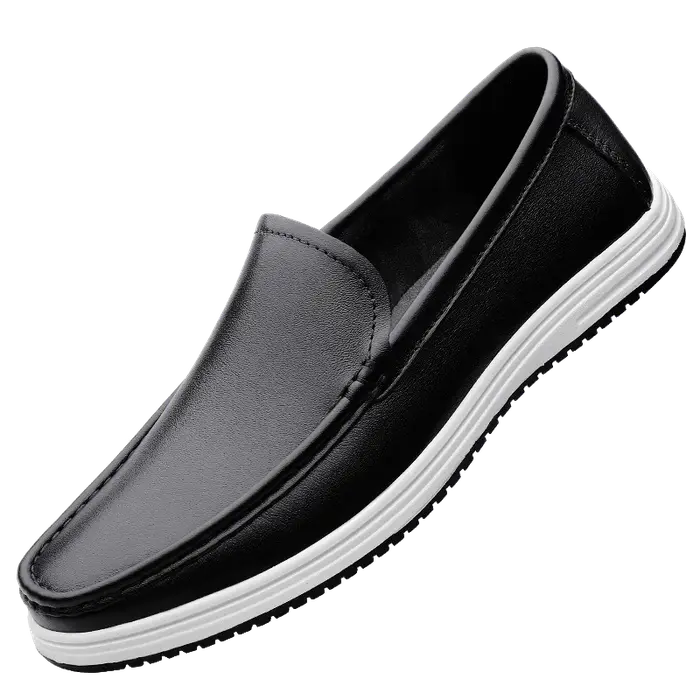 Chaussures en cuir véritable de haute qualité semelles de Massage bureau déplacements
