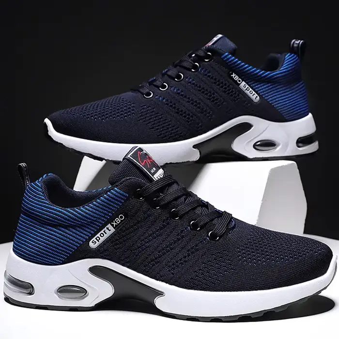 Chaussures de course respirantes coordonnantes pour hommes