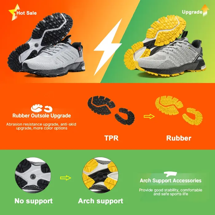 Baasploa-Chaussures de course professionnelles pour hommes