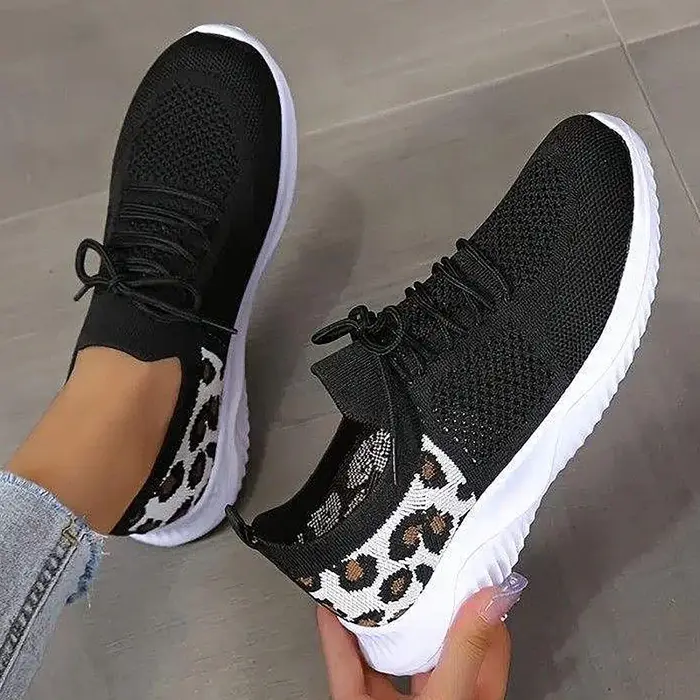 Baskets femme mélange couleur chaussures De sport