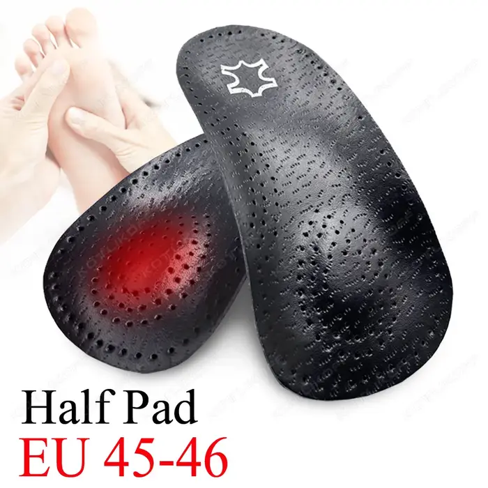 Semelles intérieures en cuir pour chaussures