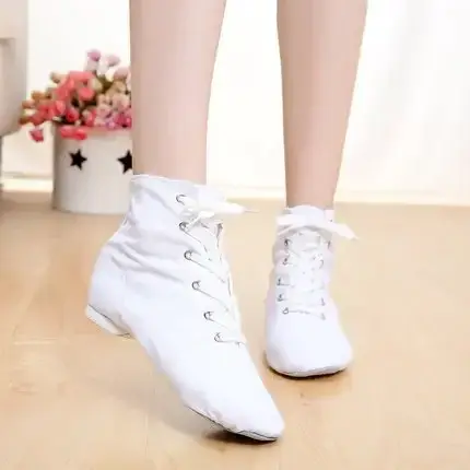 Chaussures de danse jazz en toile pour hommes et femmes