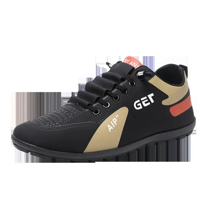 Chaussures de sport pour hommes à enfiler, respirantes, imperméables, confortables, décontractées, b