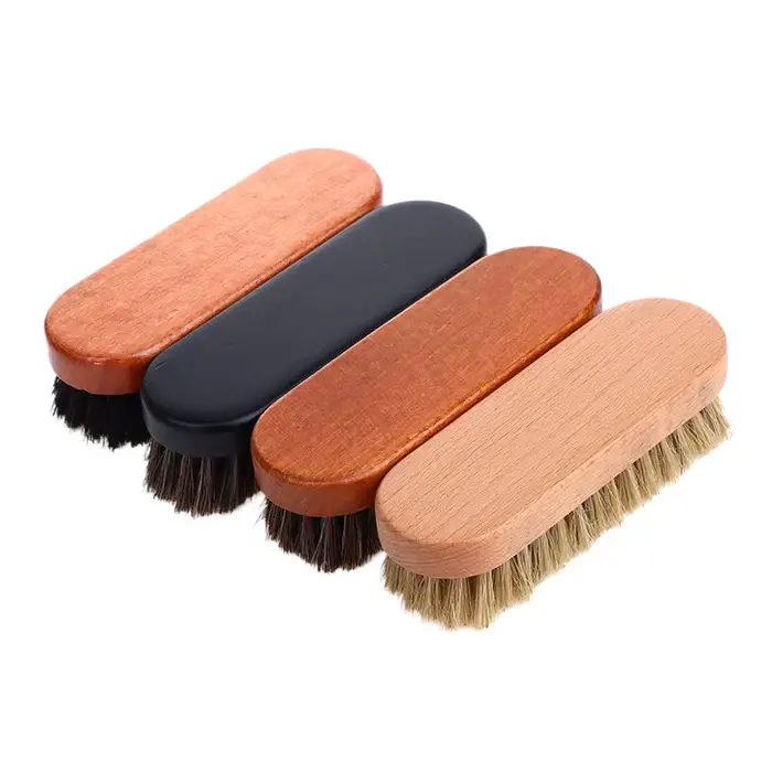 Brosse de Polissage et d'Entretien des Chaussures en Cuir