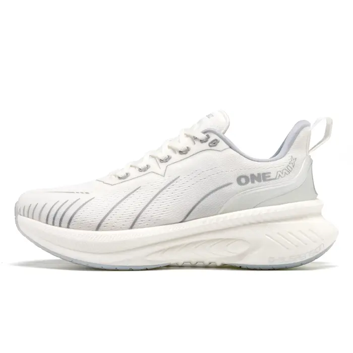 ONEMIX nouvelles chaussures de course à amorti pour hommes coureurs lourds appropriés à lacets sport femmes antidérapant