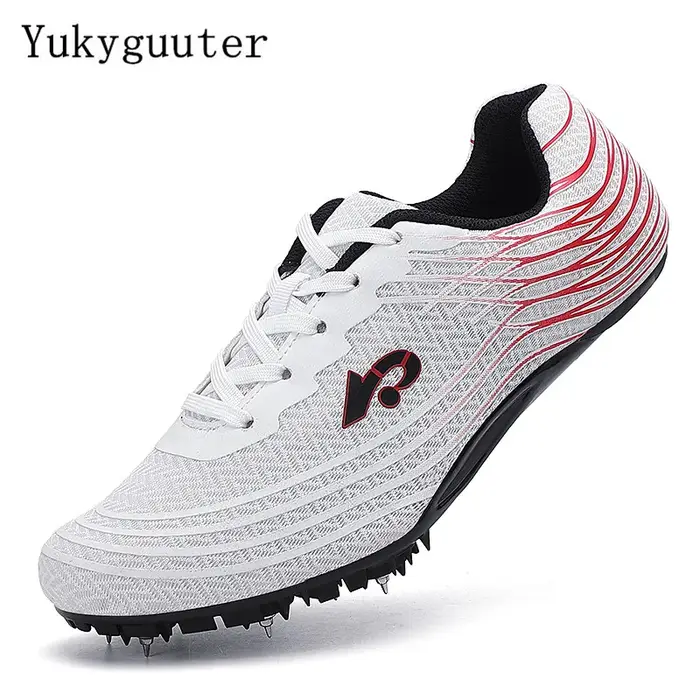 Chaussures d'athlétisme légères à pointes pour hommes et femmes