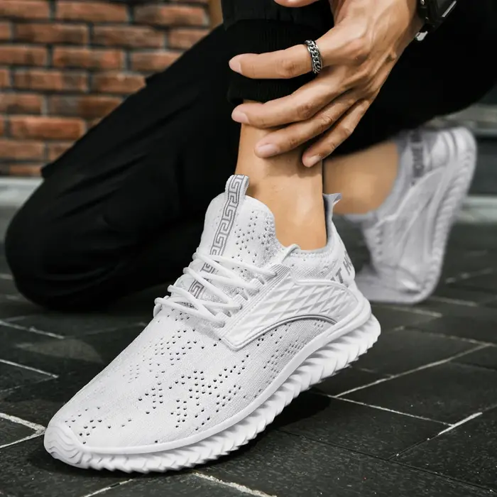 Baskets blanches pour hommes