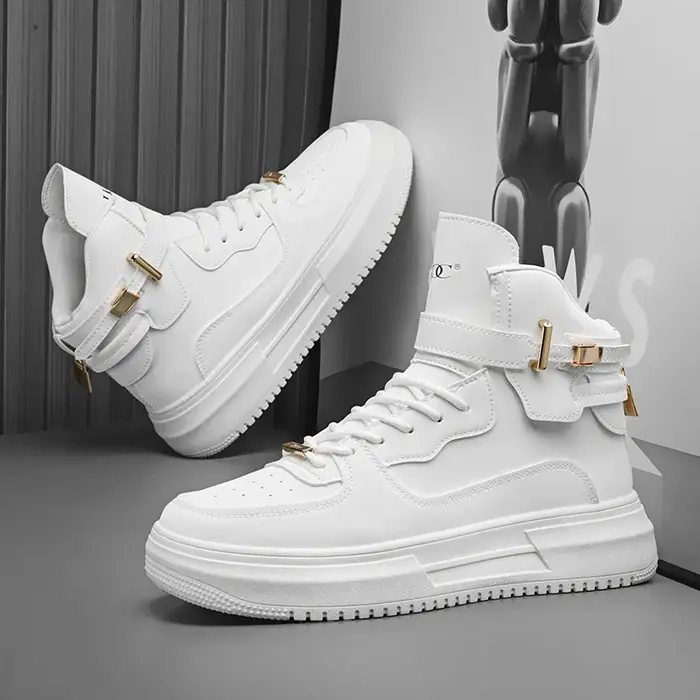 Les baskets montantes pour hommes sont à la mode et polyvalentes. Les chaussures décontractées à sem