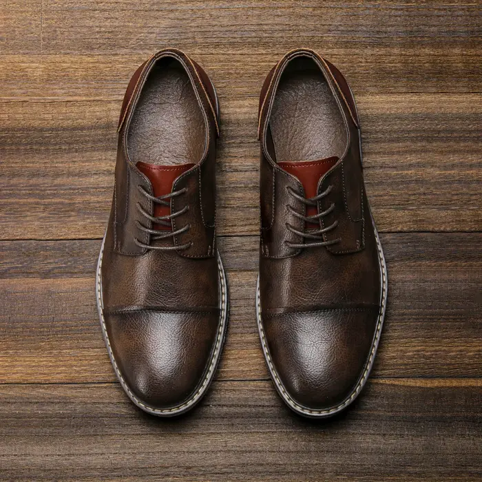 Chaussures Derby rétro pour hommes