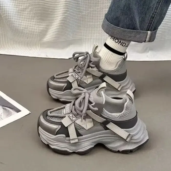 Chaussures de sport pour femmes, chaussures de marche légères vulcanisées de haute qualité, offres d