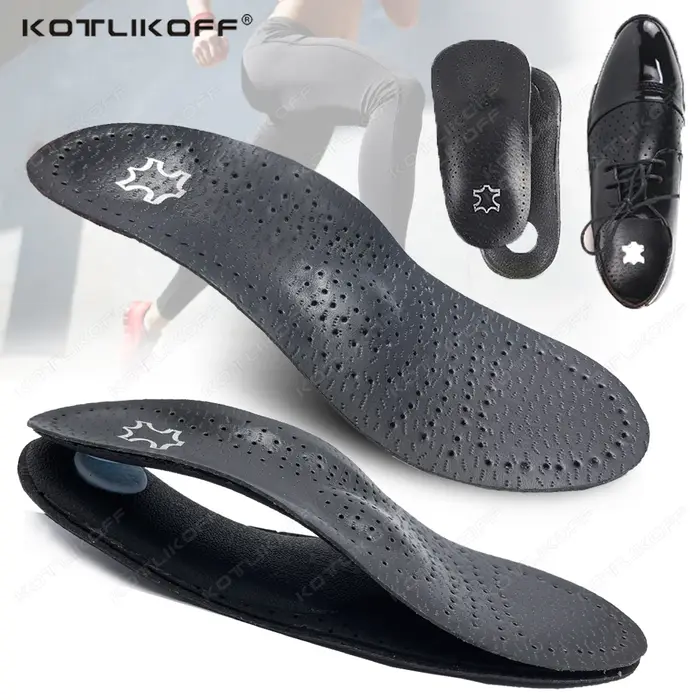 Semelles intérieures en cuir pour chaussures
