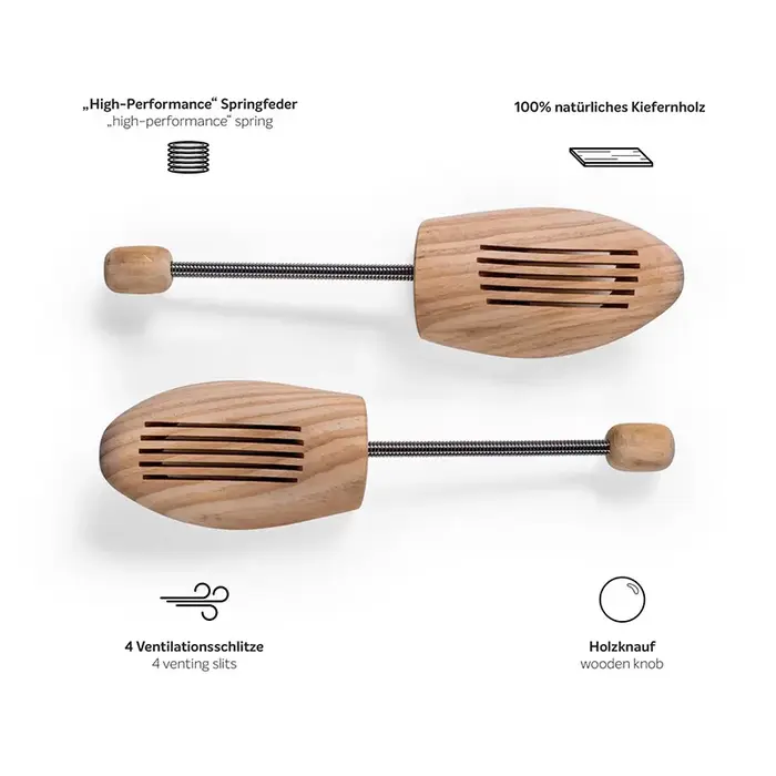Embauchoirs en bois pour hommes et femmes