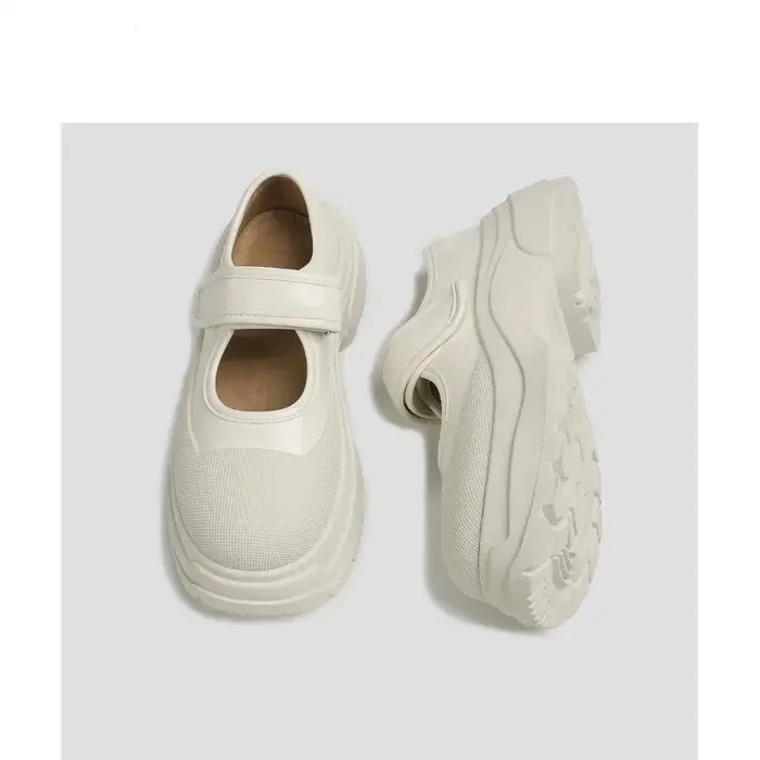 Chaussures de Ballet de sport Mary Jane rehaussantes à talon Thi pour femmes