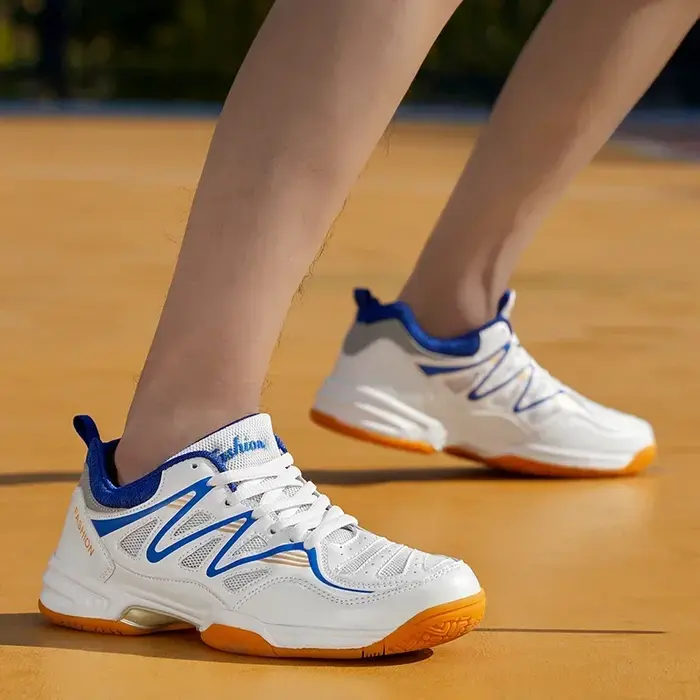 Chaussures de Tennis professionnelles pour hommes et femmes, baskets respirantes pour Badminton, volley-ball, Tennis de Table, Sport d'intérieur, entraînement, taille 48