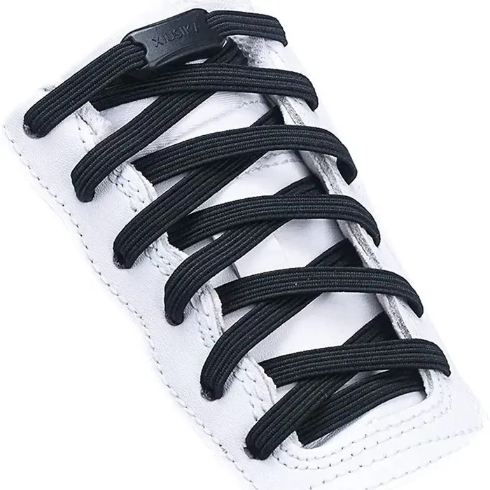 Lacets artificiel astiques pour Chaussures, Sneakers, Plats, Lumineux, Enfants, Adultes, Rapide, Nou