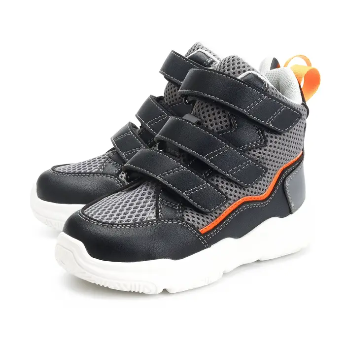 Chaussures Orth4WD pour Enfant Garçon, Baskets de dehors Sвavec Semelles Respirantes à Dos Haut, Noi