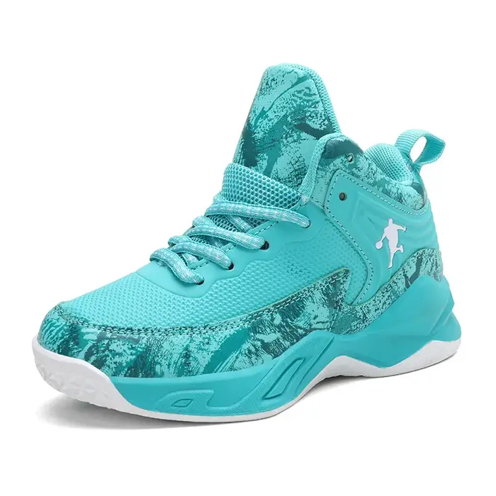 Nouvelles chaussures de basket-ball de marque pour enfants, respirantes et confortables, chaussures de sport pour enfants, baskets de basket-ball d'extérieur pour garçons, chaussures de gym pour fille