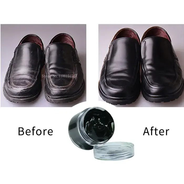 Peinture pour cuir, crème pour chaussures