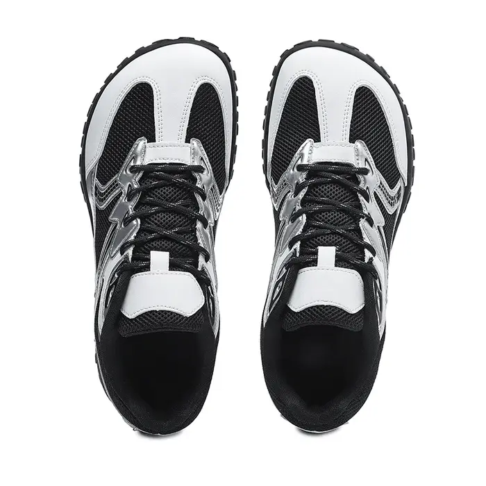 Nouvelles chaussures minimalistes pour hommes à bout large