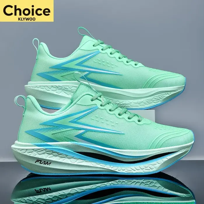 Chaussures de course Marathon avec plaque en carbone