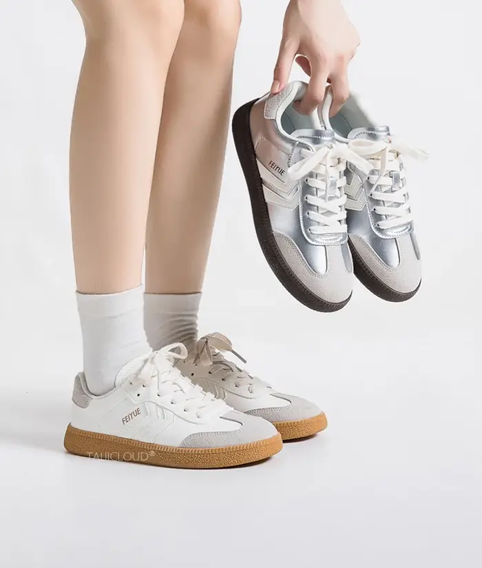 Chaussures d'entraînement rétro allemandes pour femmes