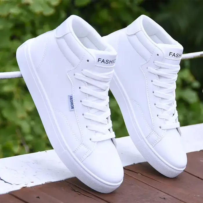 Chaussures de skateboard en cuir pour hommes