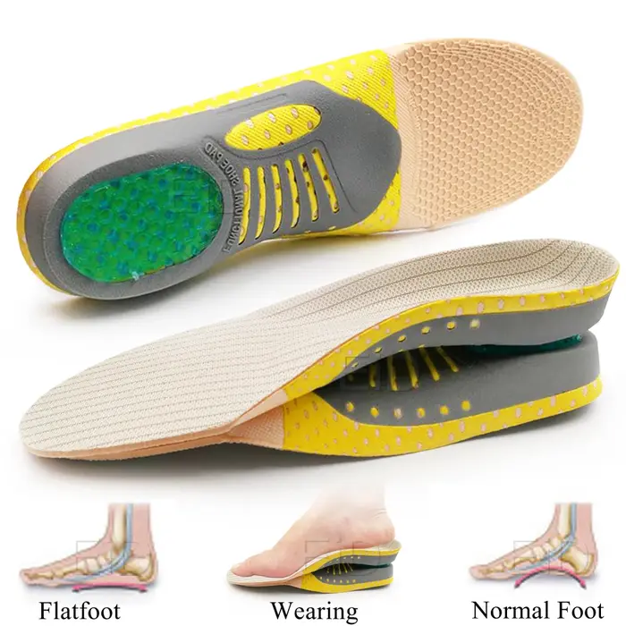EiD — Semelles orthopédiques en PVC pour les chaussures, coussinet de soutien la voûte plantaire, id