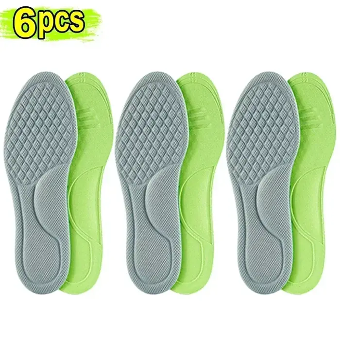 Semelles intérieures de Sport pour chaussures, Absorption des chocs, déodorant, coussin respirant, s