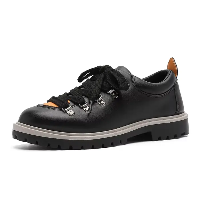 Chaussures en cuir pour hommes, de styliste de haute qualité, Derby respirantes, confortables, légèr