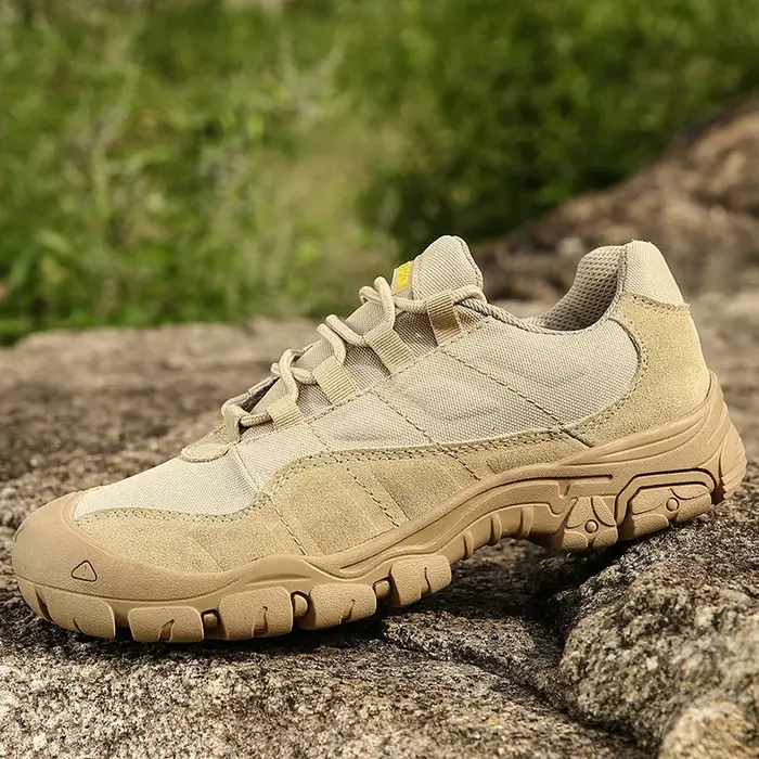 Chaussures de randonnée en plein air pour hommes, bottes militaires de combat tactique imperméables,