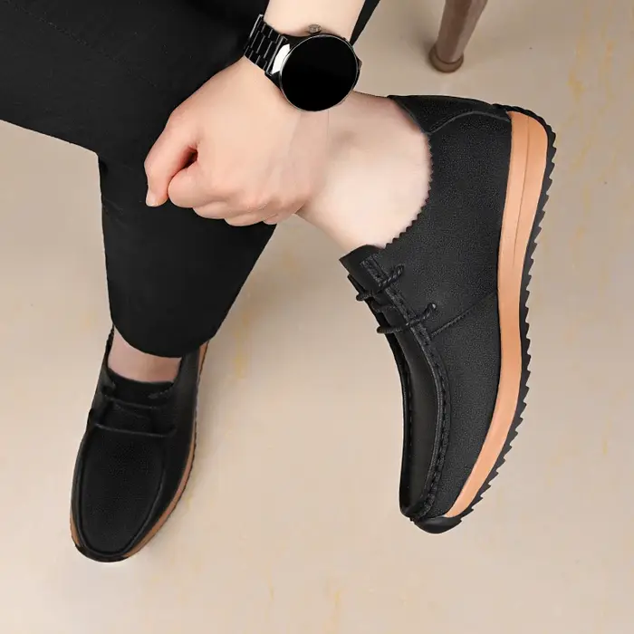 Chaussures décontractées en plein air mode masculine hauteur intérieure