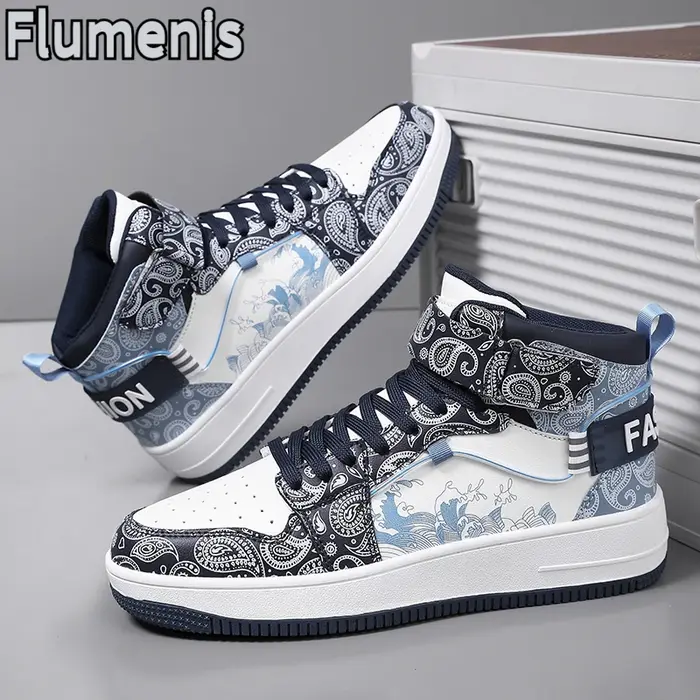 Chaussures de sport pour hommes, chaussures streetwear tendance rétro, chaussures de skate à la mode