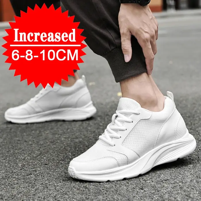 Hommes ascenseur chaussures hauteur augmenter baskets
