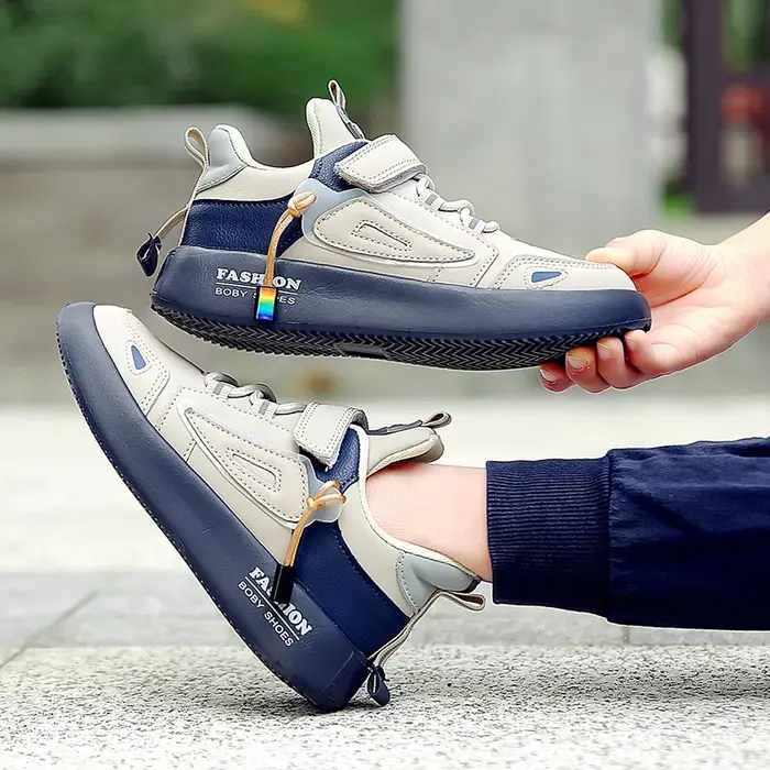 Baskets de course respirantes pour enfants, chaussures de sport légères, coordonnantes, loisirs, plein air, mode, garçons, toutes saisons