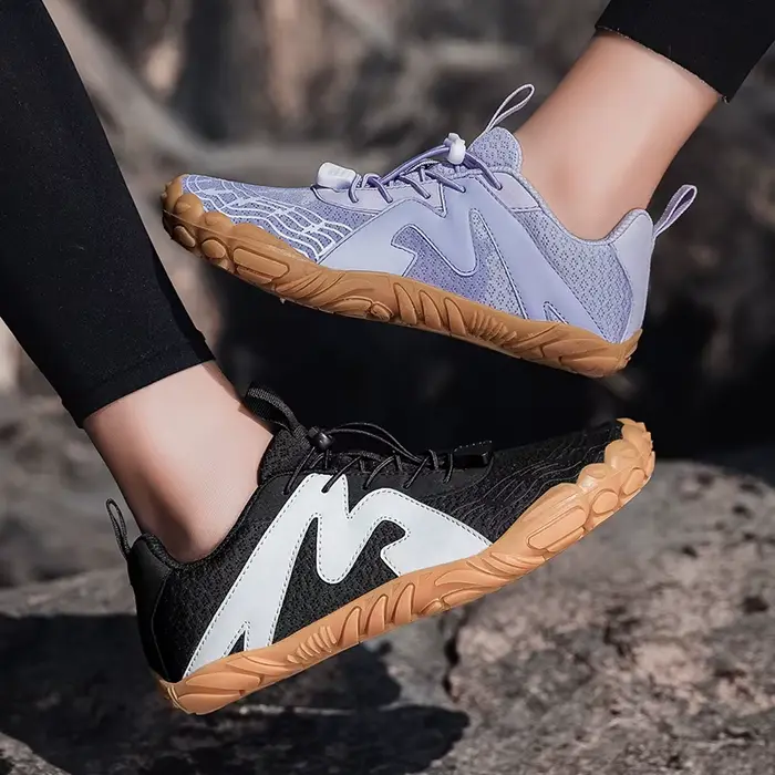 Baskets pieds nus pour femmes et hommes