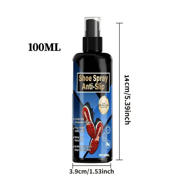 Spray de poignée de chaussure rehausseur antidérapant 100ml liquide de Traction de sécurité sportive
