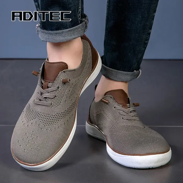 Chaussures de Marche Larges et Légères pour Homme