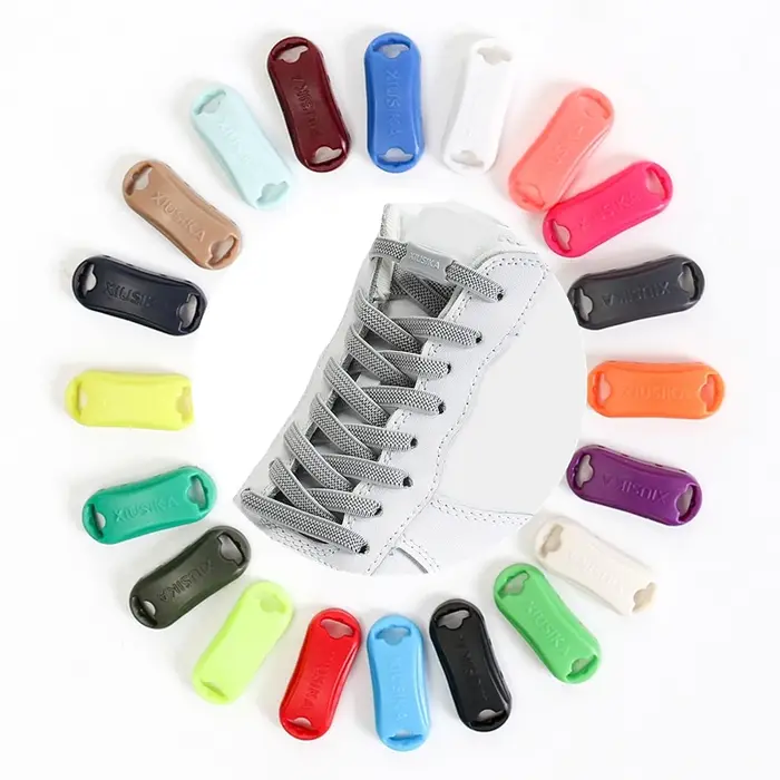 Lacets Plats artificiel astiques Sans Nministériels d pour Enfant et Adulte, Baskets, Rapide, pour P