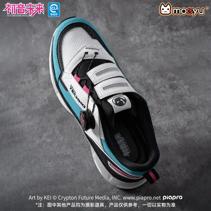 Chaussures Moeyu Hatsune Miku pour hommes, baskets décontractées, chaussures de cosplay Vocaloid, chaussures d'anime pour femmes, chaussures de sport pour hommes, chaussures de course