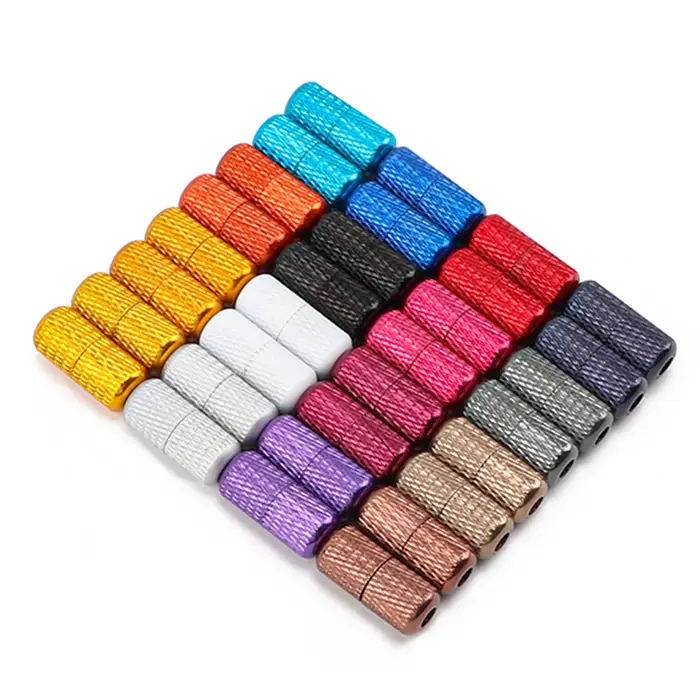 Lacets de tennis élastiques colorés pour enfants et adultes