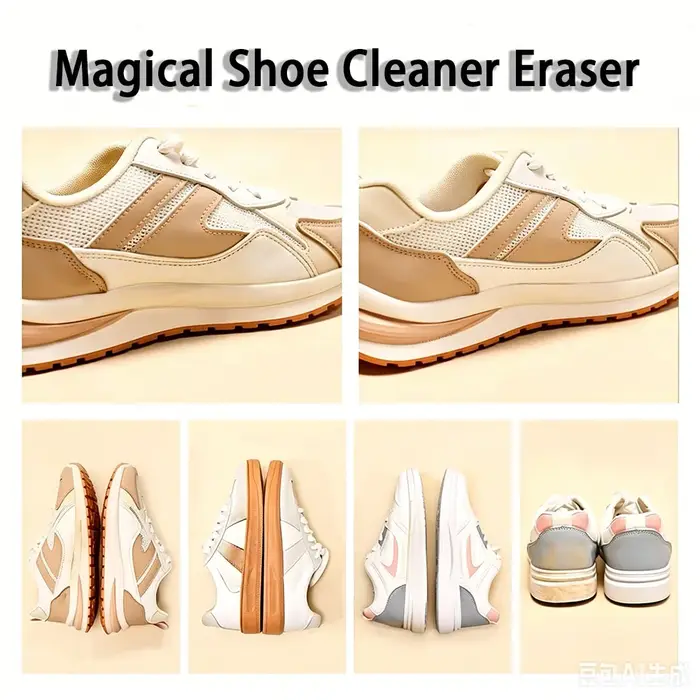 1/2 pièces Gomme de nettoyage pour chaussures en daim et cuir mat