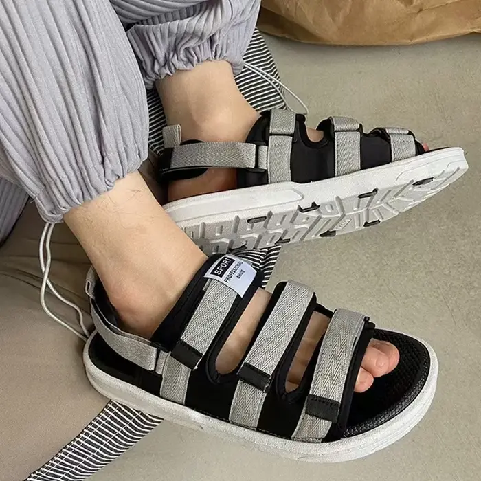 Sandales de style romain unisexe