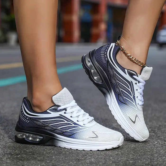 MAEDEF chaussures pour femmes chaussures de sport de course confortable respirant coussin d'air plat femme baskets en plein Air chaussures décontractées pour les femmes
