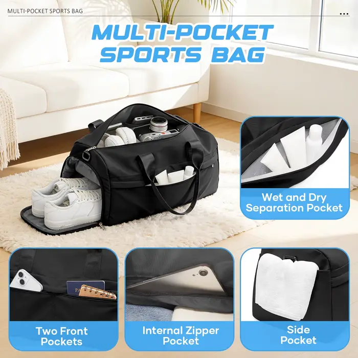 Sac de sport, sac de voyage pour hommes et femmes